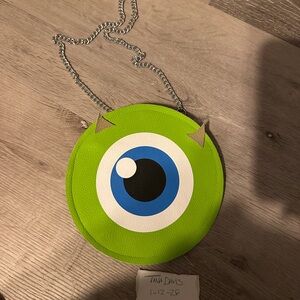 Monster Inc Disney flat lay Bag